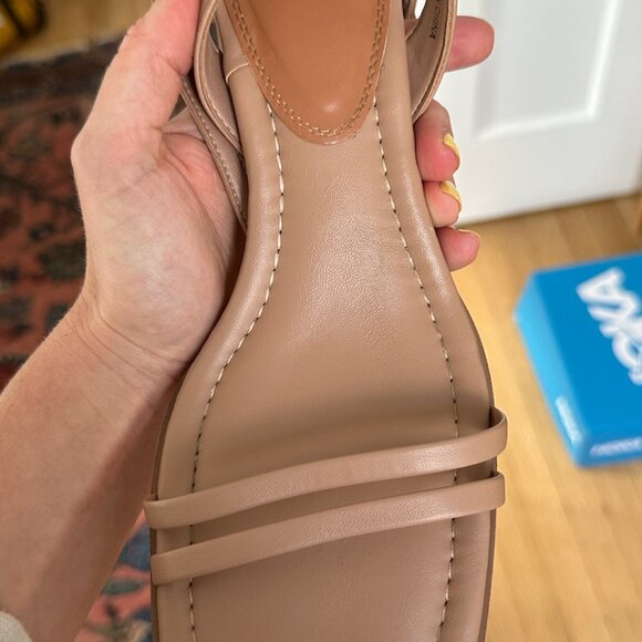 ASOS heeled sandals, beige, size 8 - Picture 5 of 6